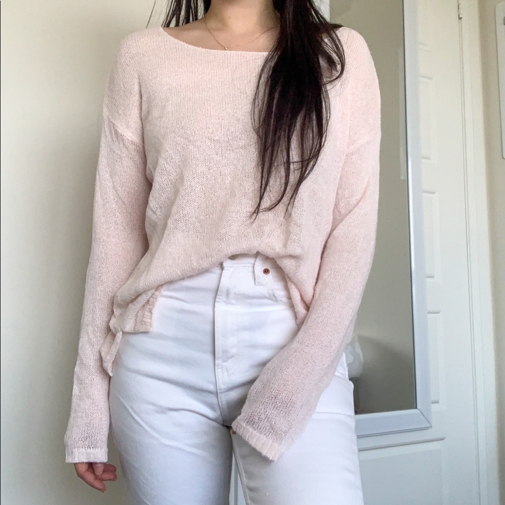 Garage Light Pink Sweater
